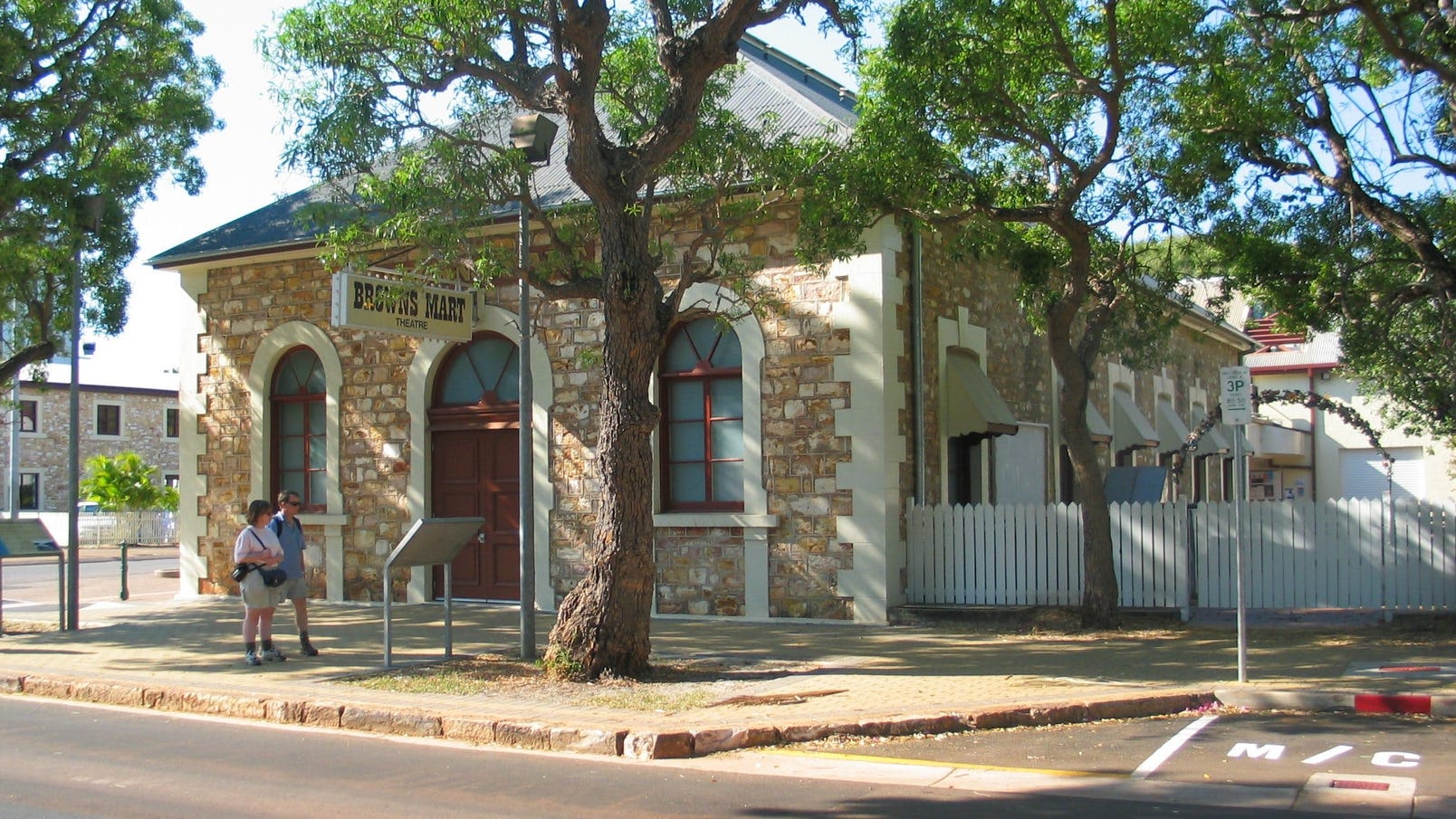Browns Mart Theatre Building in Darwin CBD