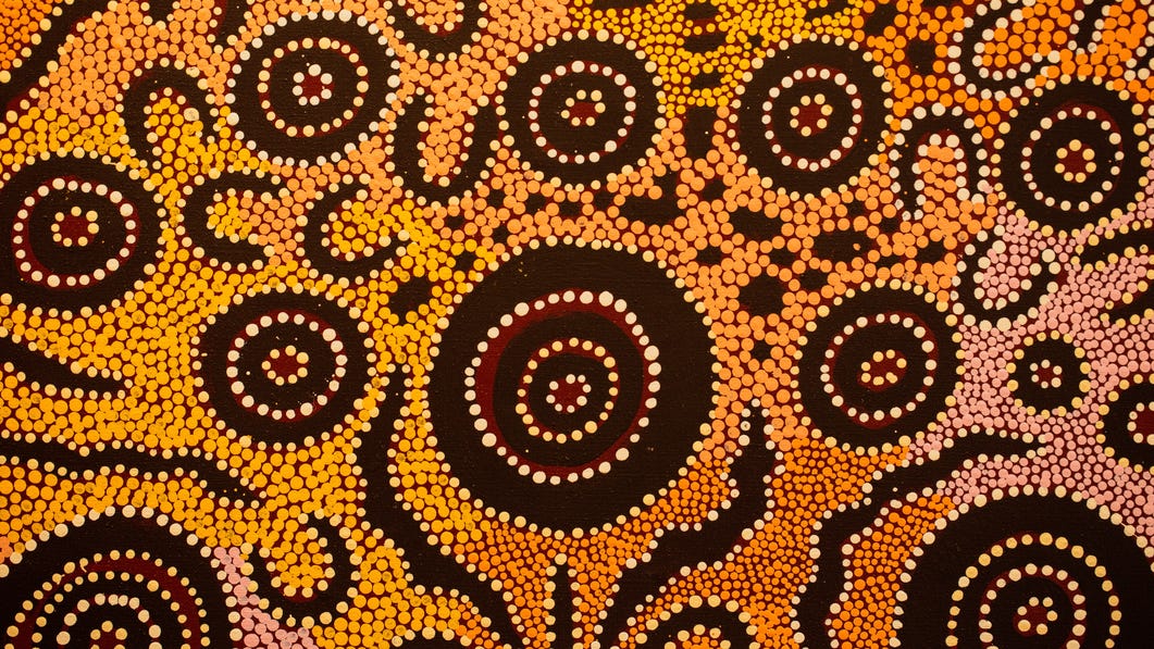 Exhibition piece form Tangentyere