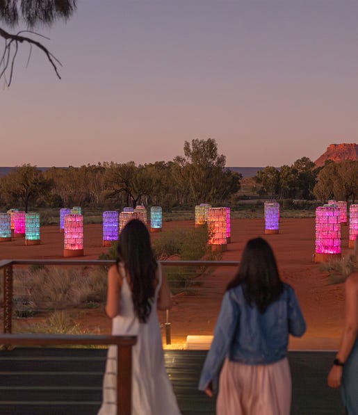 Light Towers Kings Canyon Resort