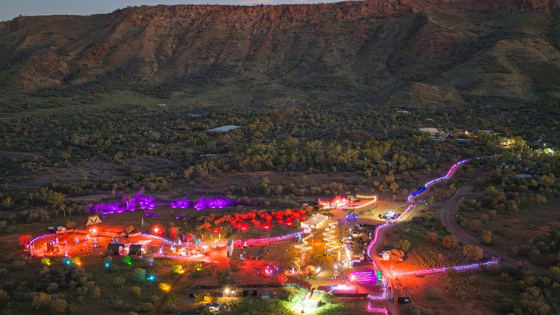Parrtjima Festival Desert Park Alice Springs