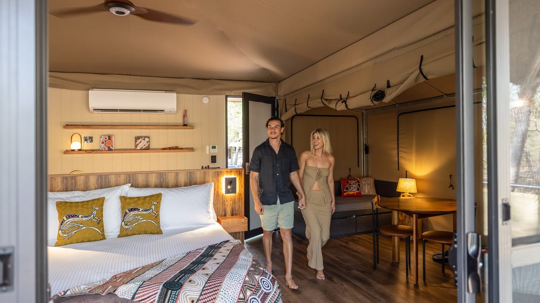 Daniel Rioli Kakadu Cooinda glamping